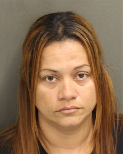 Booking photograph for MARIANA DESIRET TORRES