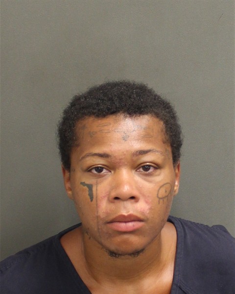 Booking photograph for ALLURA VANESSA ADAMS