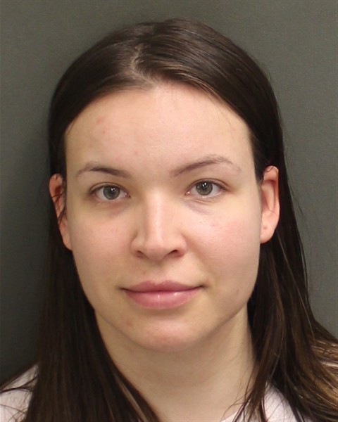 Booking photograph for MADISON MARIE MCMAHON