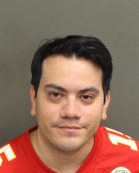 Booking photograph for GREGANTHONY MENDOZA