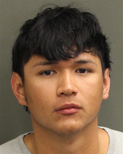 Booking photograph for CRISTIAN EXEQUIEL CHOWZAMBRANA