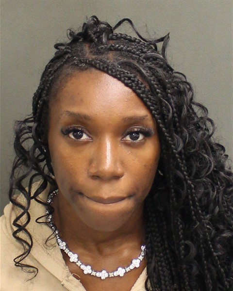 Booking photograph for CLAUDJINA FREDERICK