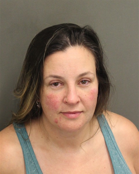 Booking photograph for MEGAN DREW FRETZ