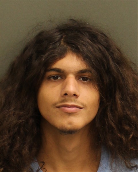 Booking photograph for ORION FRANCESCHINI