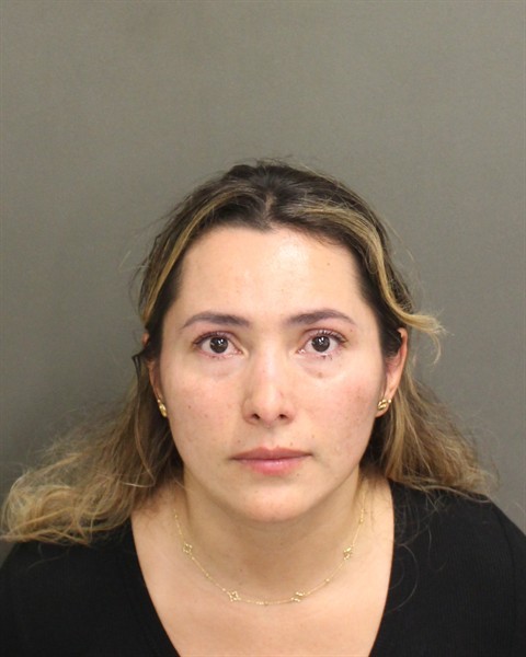 Booking photograph for PAULA ANDREA GARCIA