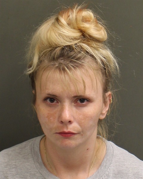 Booking photograph for BREANNA IRENE HOPKINS