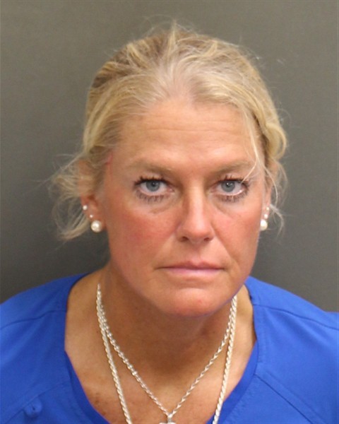 Booking photograph for MARY FRANCES BALDWIN