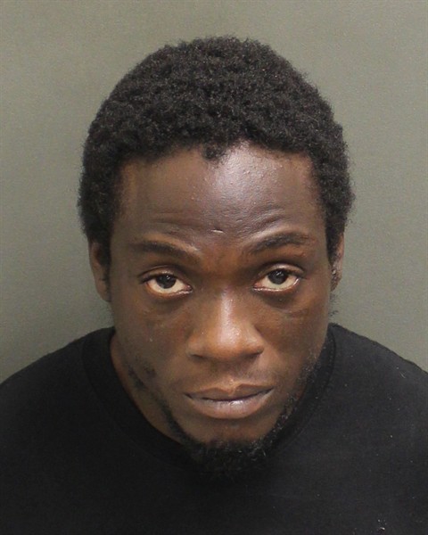 Booking photograph for AKELO ALEXANDERAKA POWELL