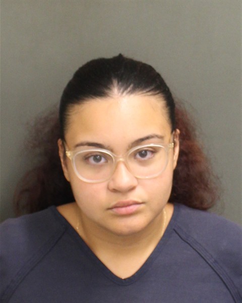 Booking photograph for ARIANNA JIMENEZ