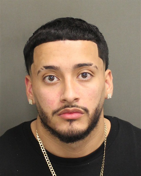 Booking photograph for JOVANNY UZVIEL ROMERO