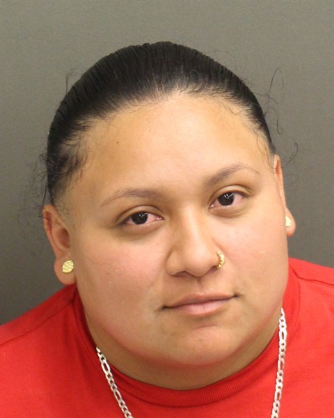Booking photograph for JAHAIRA BENITEZ CASTILLO