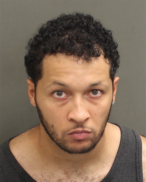 Booking photograph for JOSHUA DAVID CRUZ