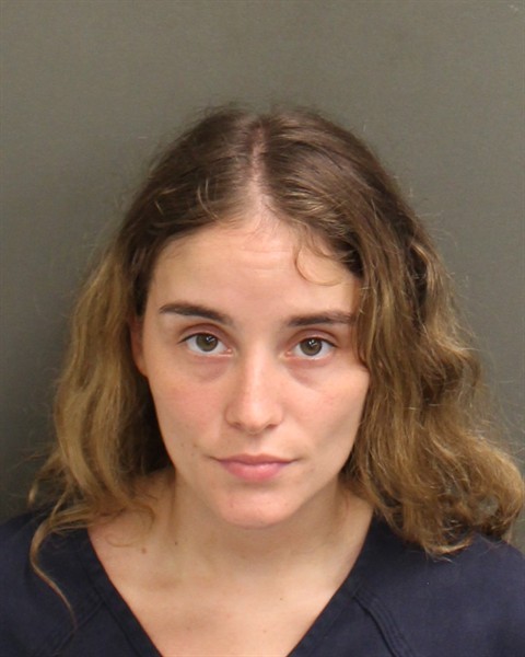 Booking photograph for HALEY ROSE FIDANZA