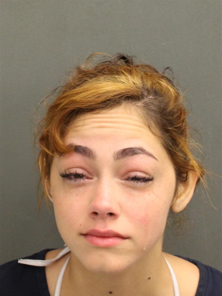 Booking photograph for DESIREE ALEXANDRIA SULLIVAN