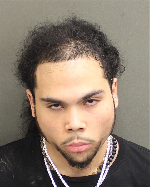 Booking photograph for JAIDEN DANIEL ESPEJO