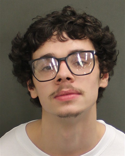 Booking photograph for DOMINIC ADRIAN KRUEGER