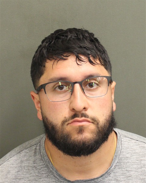 Booking photograph for NICOLAS AUGUSTO GOMEZ