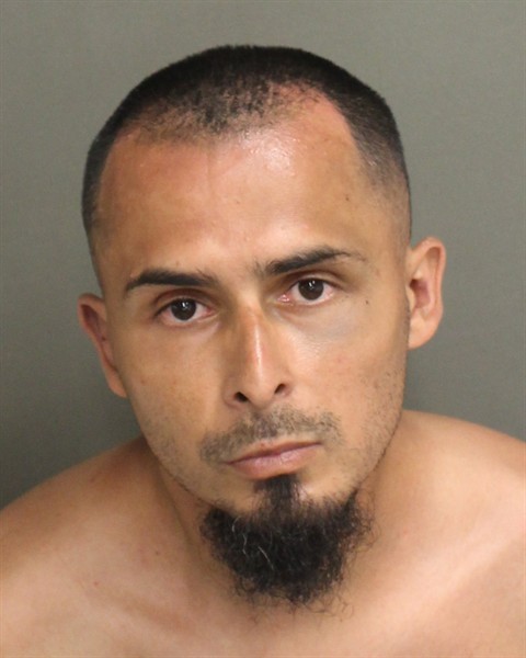 Booking photograph for JUAN CAMILO PEREZ