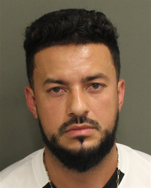 Booking photograph for WILLIAM VIANA SANTOS