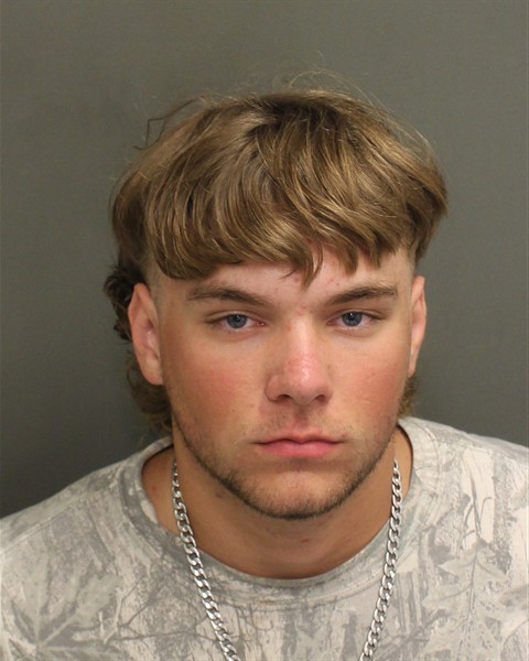 Booking photograph for BRODY THOMAS BARBER