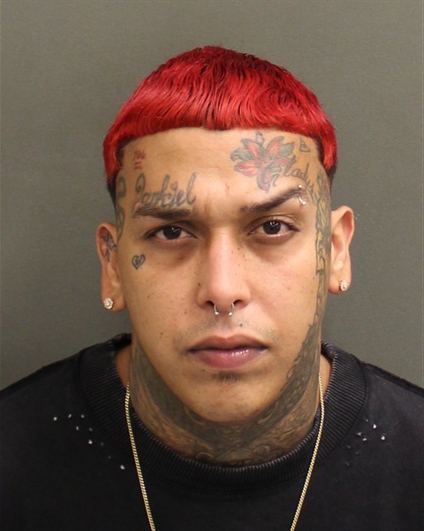 Booking photograph for SAMUEL JR JR SANTIAGOSERRANO