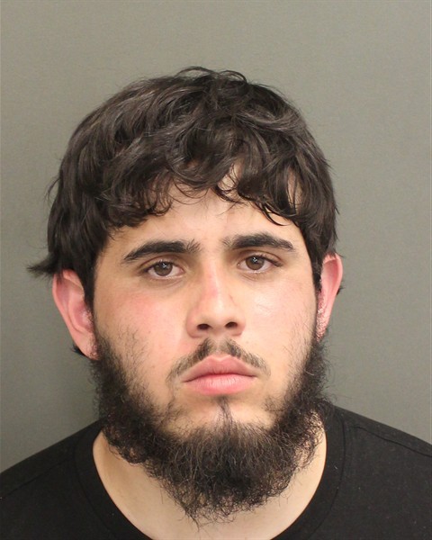 Booking photograph for JEREMY AMBERTRIVERA