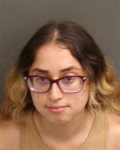 Booking photograph for ANGELINA MARIA SANSONE