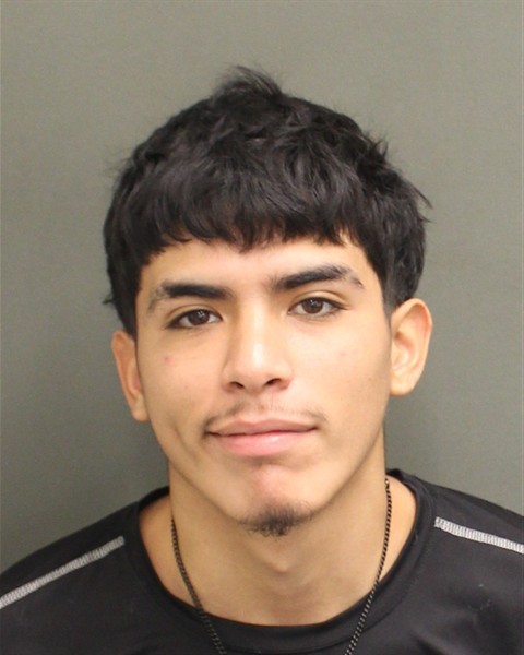 Booking photograph for JOSUE A JR CEBALLOS
