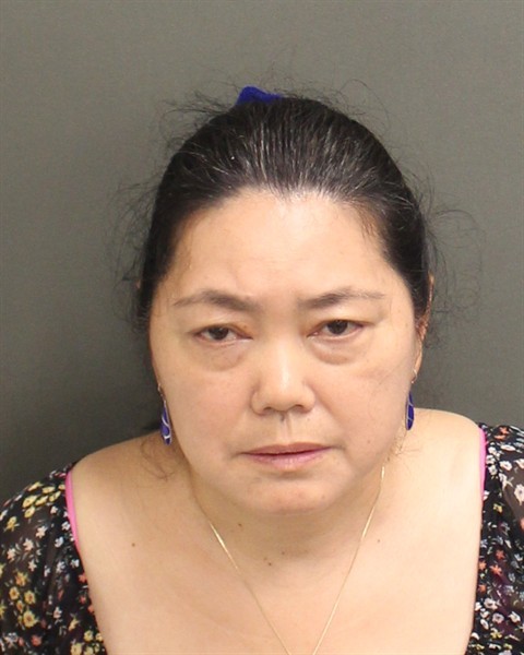 Booking photograph for WEIZHEN JIN
