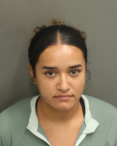 Booking photograph for ALANNA ELIZABETH PITTMAN