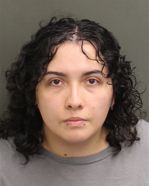 Booking photograph for EMALIE MIA PACHECO