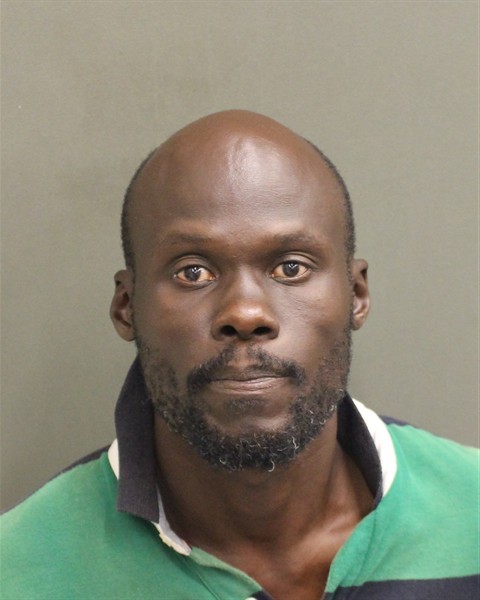 Booking photograph for JHONY PIERRE