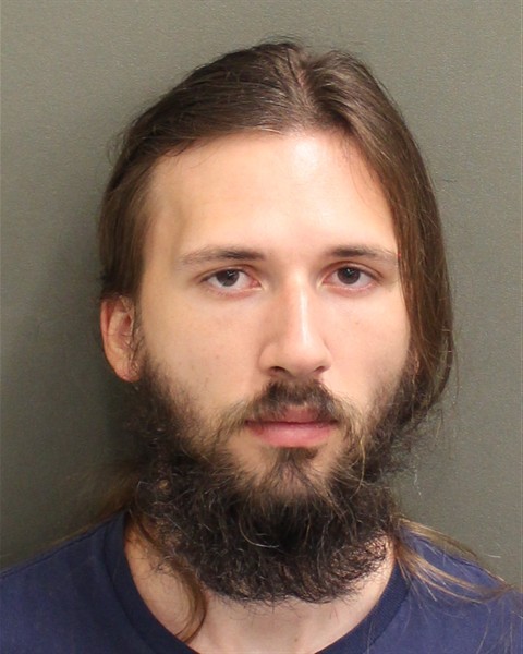 Booking photograph for CALEB PETER HELLENDER