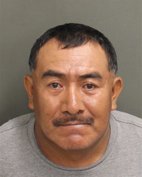 Booking photograph for CUTBERTO VARGAS MARTINEZ