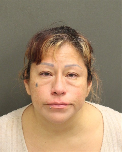 Booking photograph for INGRID VANESSA CHARRY