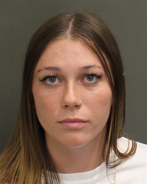 Booking photograph for CAITLYN ALAINA MARK