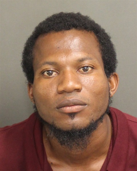 Booking photograph for DEZEME WALDOCK