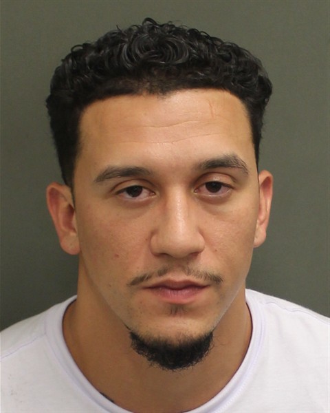 Booking photograph for CRISTIAN ANGEL OROPESA