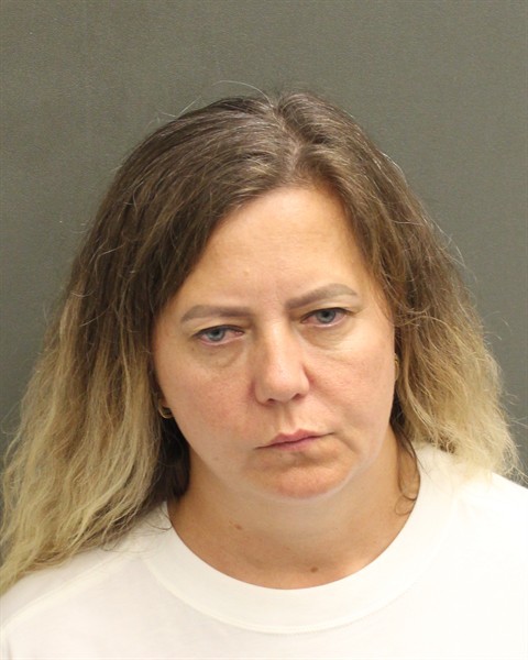 Booking photograph for LARYSA TSYUPENKO