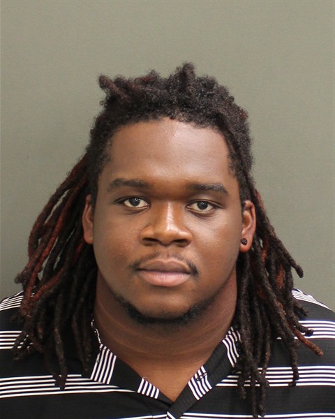 Booking photograph for ISAAC CHARLES JEROME