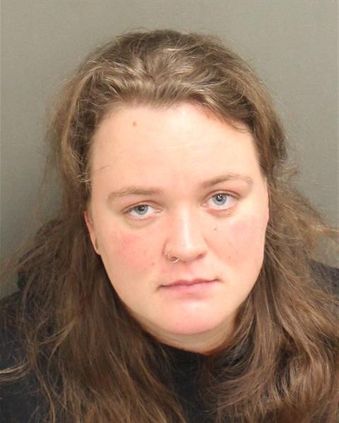 Booking photograph for MIKAYLA JEAN STRASBURG