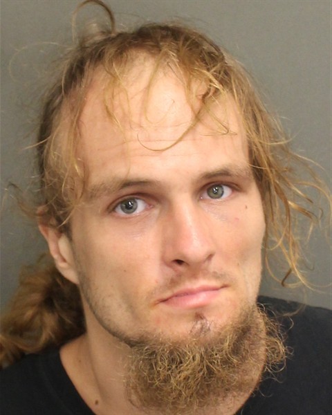 Booking photograph for RYAN REMY JAMES STERRETT