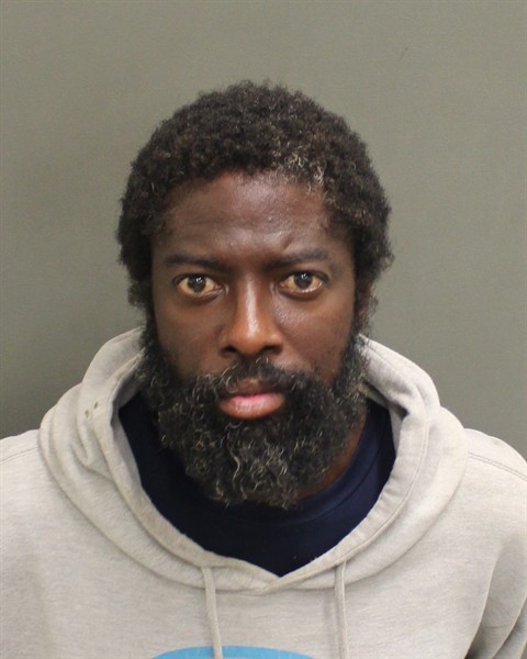 Booking photograph for JUSTIN BRADFORD