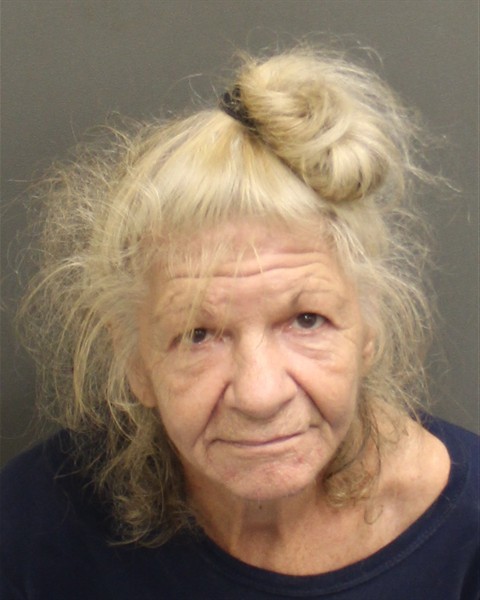 Booking photograph for CINDY RETTELL BURNS
