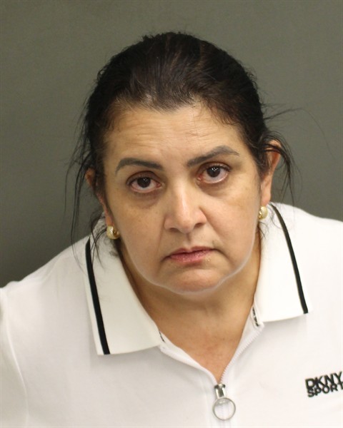 Booking photograph for ADRIANA APARECIDA GALHEGO