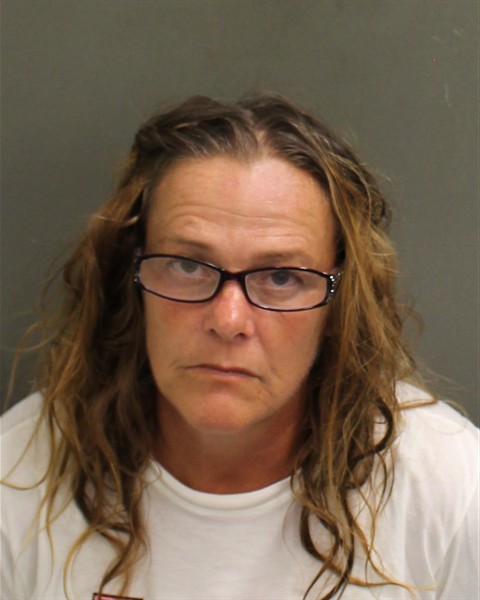 Booking photograph for MELISSA SAUNDERS