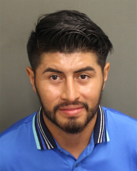 Booking photograph for RONMEL DAVID GARCIAREYES