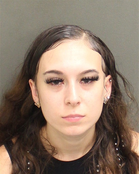 Booking photograph for REBECCA LYNN THOMAS
