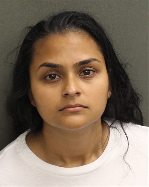 Booking photograph for SHERIZA HUSSAIN