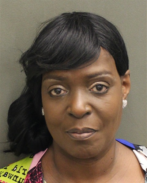 Booking photograph for GERALDINE SHINN